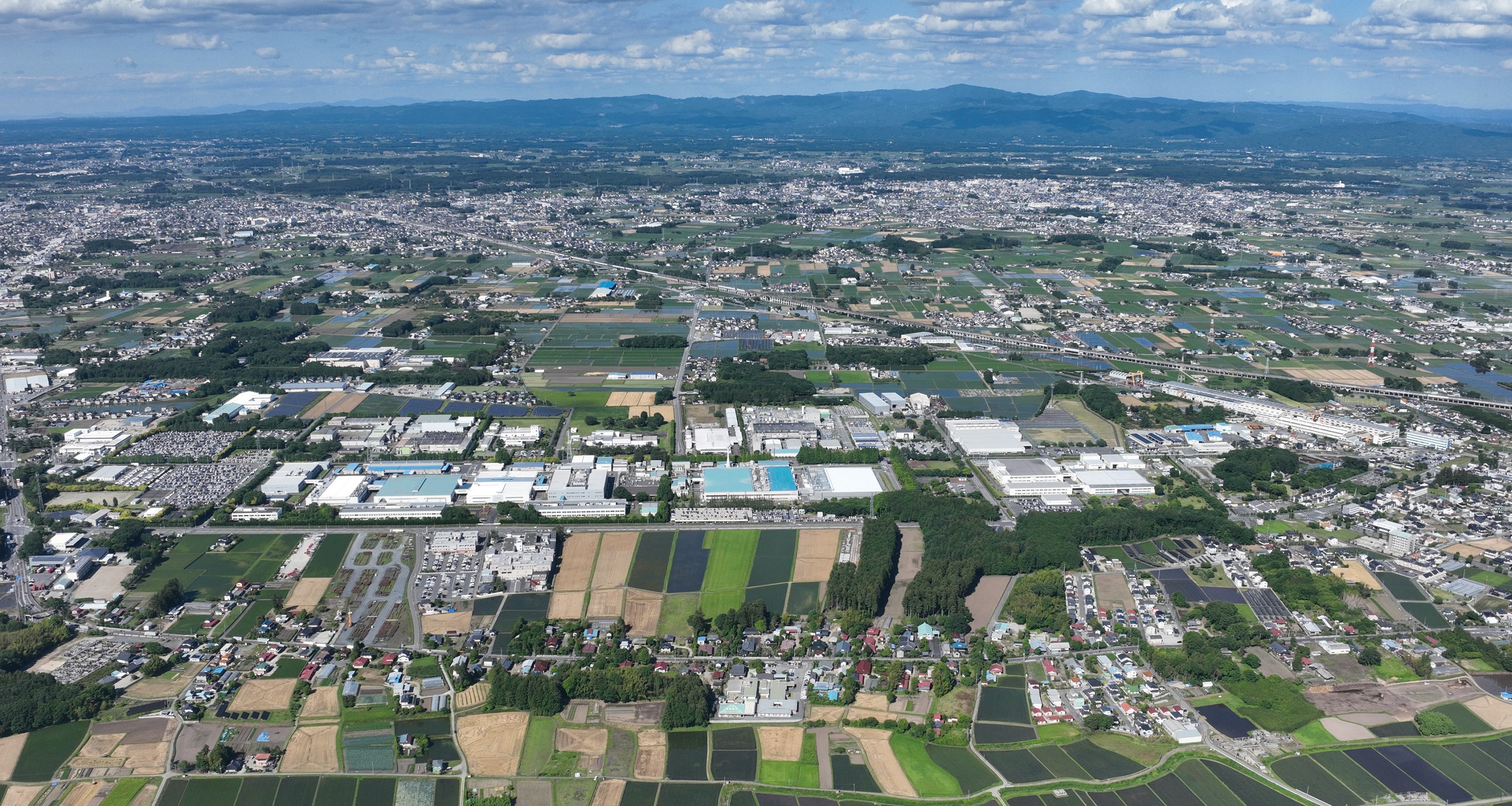 野崎工業団地航空写真2024