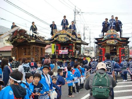 屋台勢ぞろい