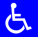 車椅子マーク（国際シンボルマーク）