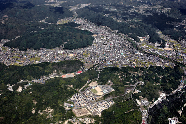 市街地全景