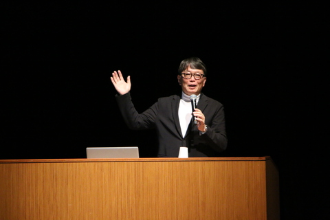 植野氏講演写真