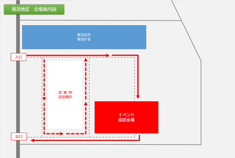 黒羽会場案内図