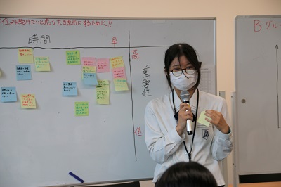 意見交換（大田原女子3）